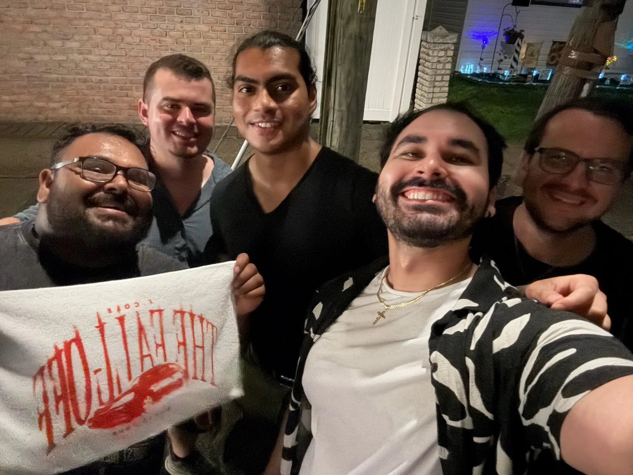 J Cole Concert with Friends